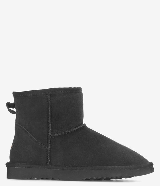 Burleigh Mini Twinface Sheepskin Boot - Black