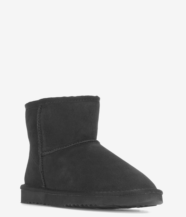 Burleigh Mini Twinface Sheepskin Boot - Black