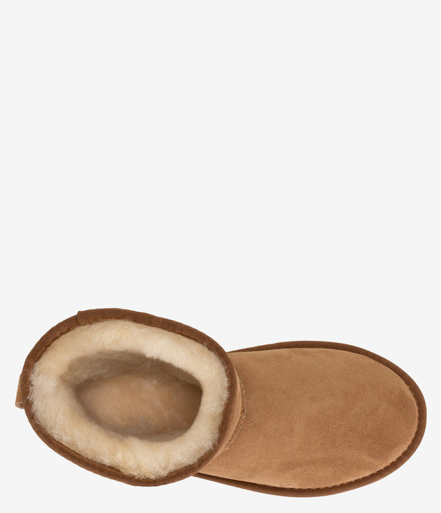 Burleigh Mini Twinface Sheepskin Boot - Chestnut