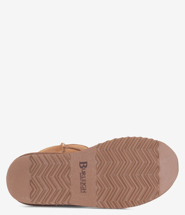 Burleigh Mini Twinface Sheepskin Boot - Chestnut