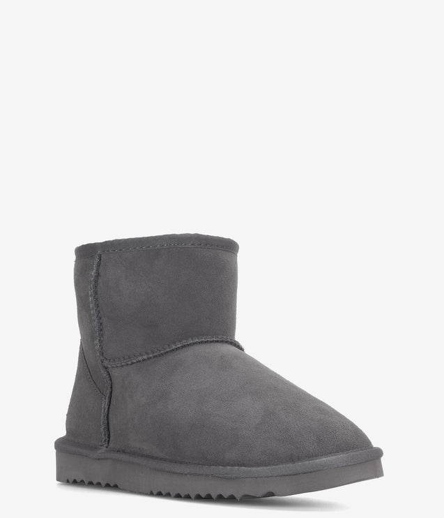 Burleigh Mini Twinface Sheepskin Boot - Grey