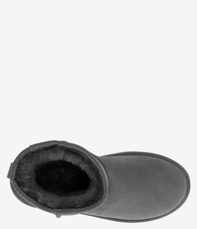 Burleigh Mini Twinface Sheepskin Boot - Grey