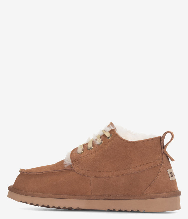 Burleigh Moc Toe Lace Chukka Boot - Chestnut