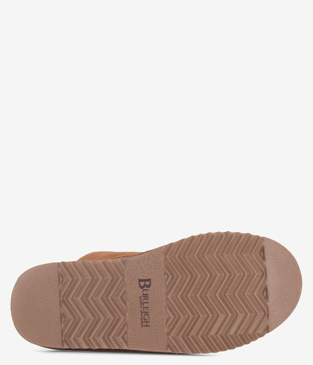 Burleigh Moc Toe Lace Chukka Boot - Chestnut