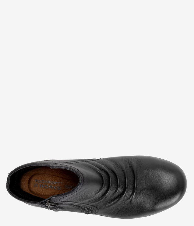 Rockport Works Daisey Alloy Safety Toe Boot - Black