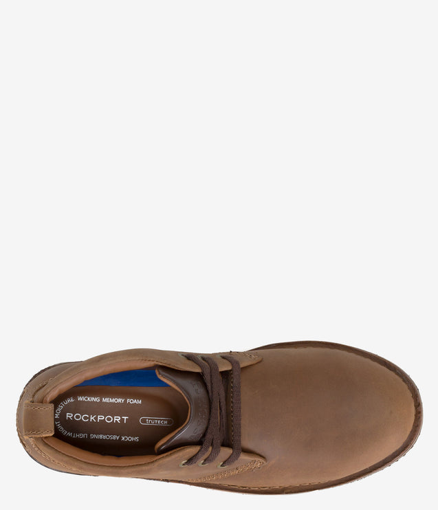 Rockport Prestige Point Safety Toe Chukka Boot - Brown