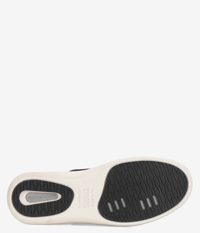 Rockport Works Truflex Composite Safety Toe Work Shoe - Black/White