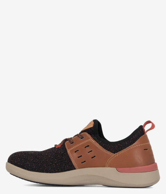 Rockport Works Truflex Composite Safety Toe Work Shoe - Brown/Tan