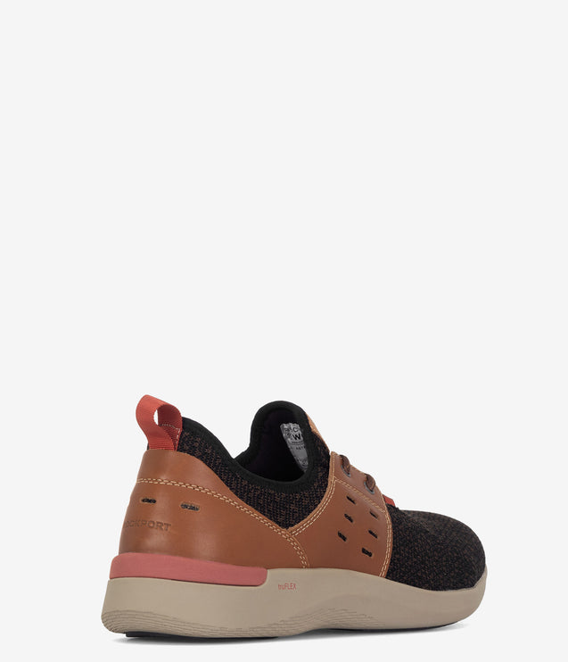 Rockport Works Truflex Composite Safety Toe Work Shoe - Brown/Tan