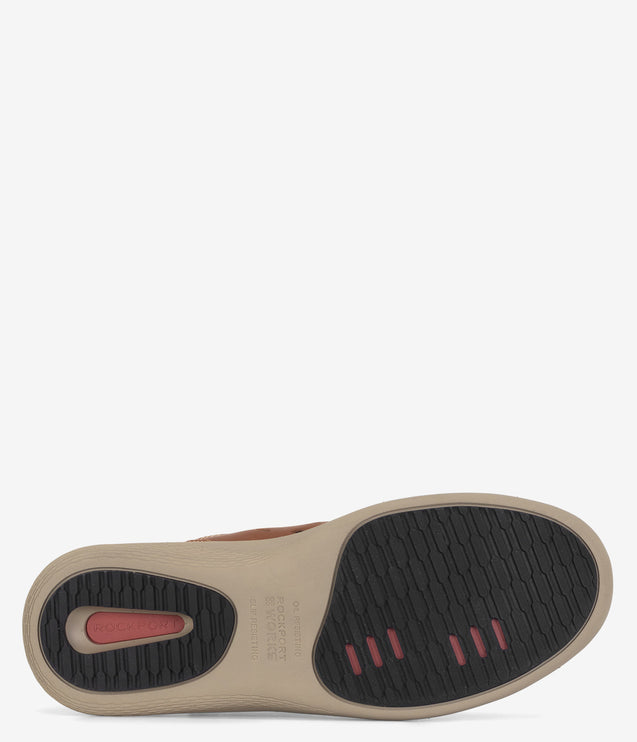 Rockport Works Truflex Composite Safety Toe Work Shoe - Brown/Tan