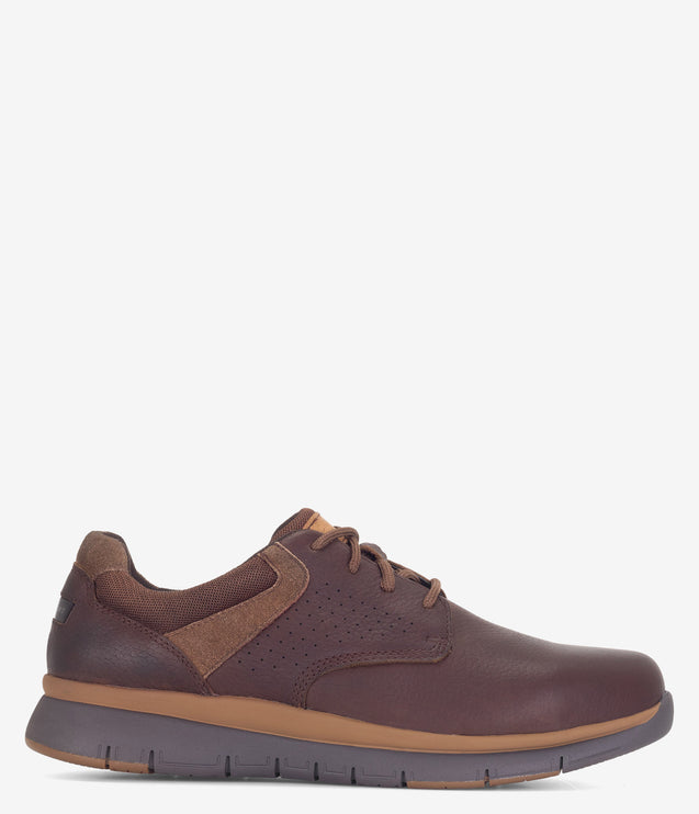 Rockport Prime Time Casuals Safety Toe ESD Work Shoe - Brown