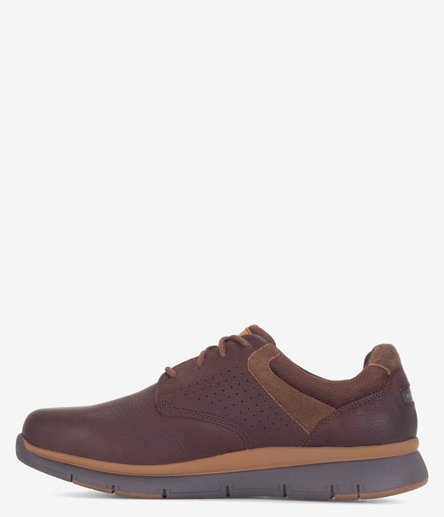 Rockport Prime Time Casuals Safety Toe ESD Work Shoe - Brown