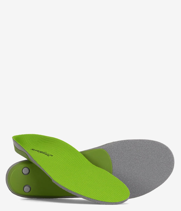 Superfeet All-Purpose Support High Arch Insoles (Green) - Green