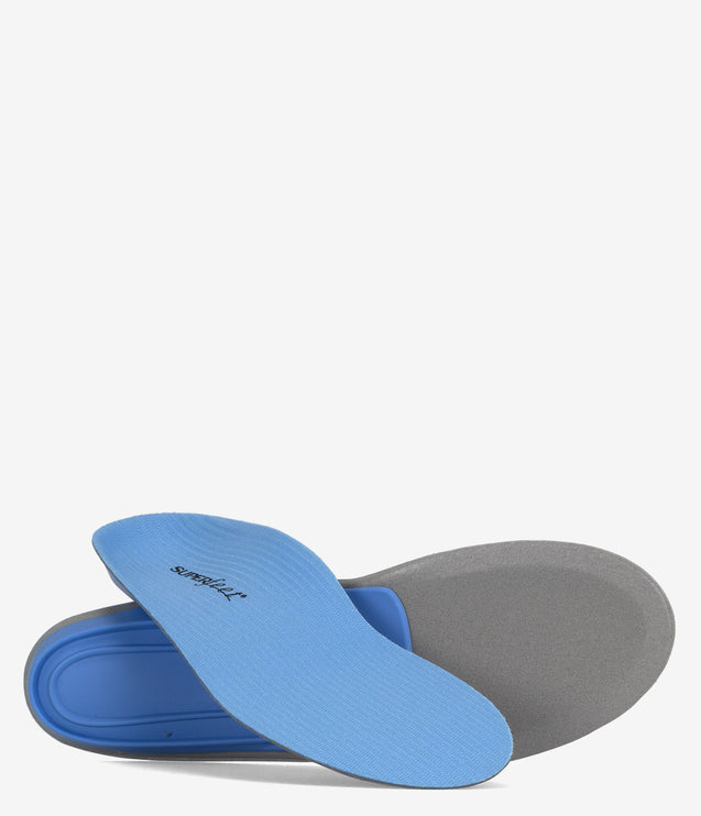 Superfeet All-Purpose Support Medium Arch Insoles (Blue) - Blue