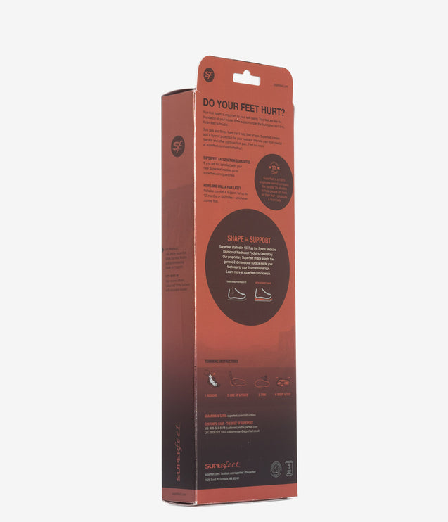 Superfeet All-Purpose Memory Foam Support Insoles (Copper) - Copper
