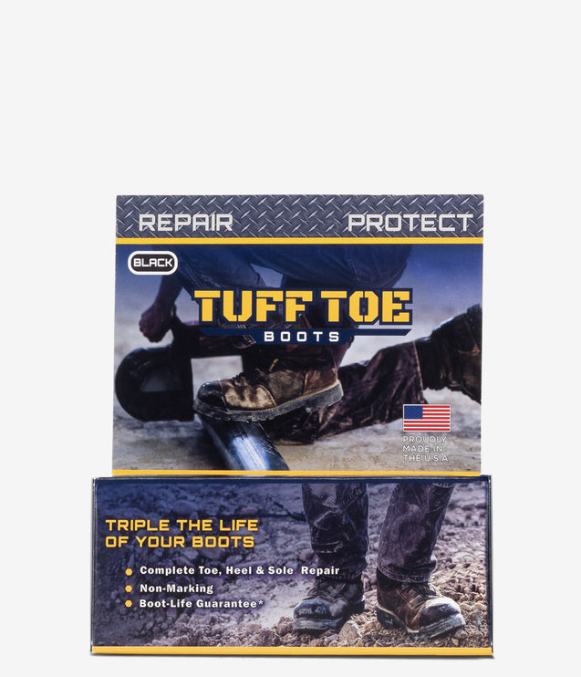 Tuff Toe Original Formula Work Boot Toe Protection & Repair - Black