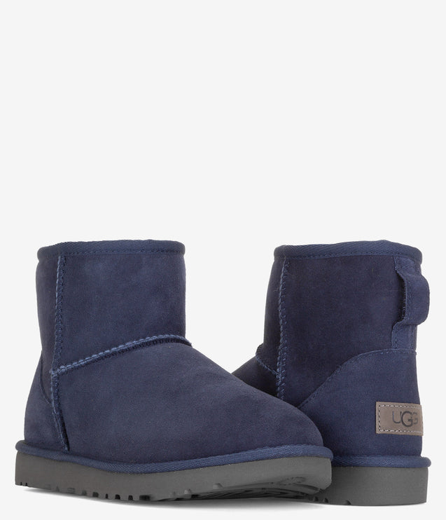 UGG Classic Mini II Sheepskin Boot - Eve Blue