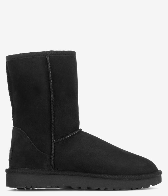 UGG Classic Short II Sheepskin Boot - Black