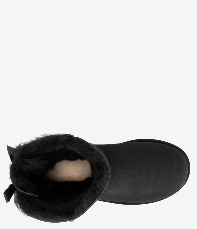 UGG Bailey Bow II Sheepskin Boot - Black