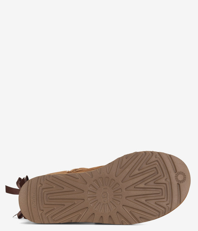 UGG Bailey Bow II Sheepskin Boot - Chestnut
