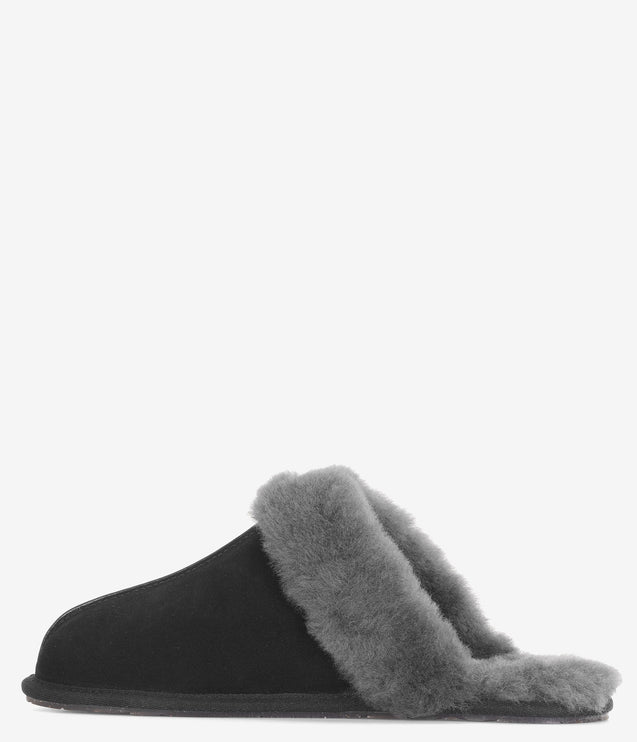 UGG Scuffette II Slipper - Black/Grey