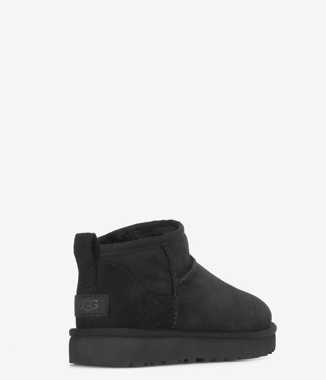 UGG Classic Ultra Mini Sheepskin Boot - Black