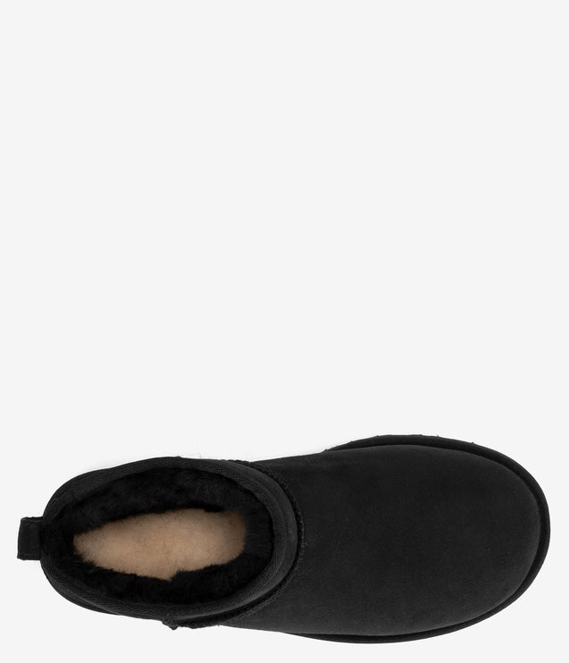 UGG Classic Ultra Mini Sheepskin Boot - Black