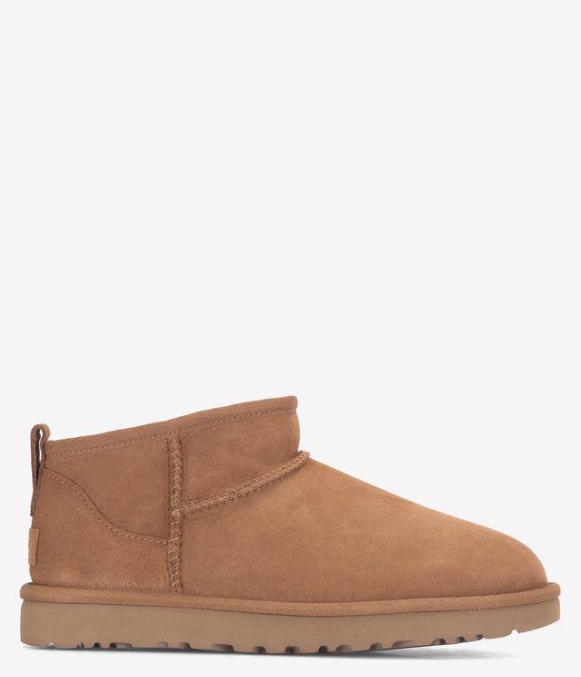 UGG Classic Ultra Mini Sheepskin Boot - Chestnut