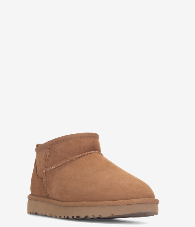 UGG Classic Ultra Mini Sheepskin Boot - Chestnut