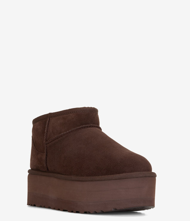 UGG Classic Ultra Mini Platform - Burnt Cedar