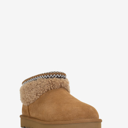 UGG Classic Ultra Mini Maxi Curly - Chestnut