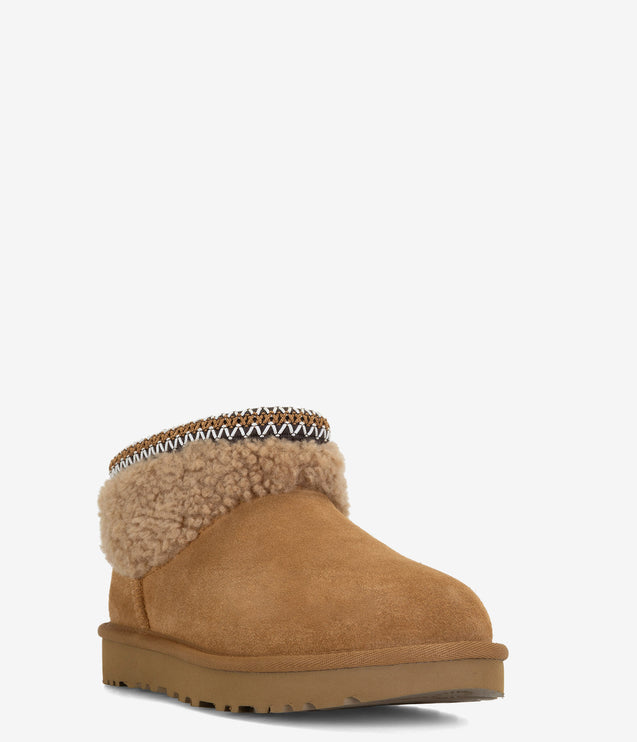 UGG Classic Ultra Mini Maxi Curly - Chestnut