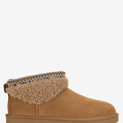 UGG Classic Ultra Mini Maxi Curly - Chestnut