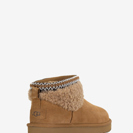 UGG Classic Ultra Mini Maxi Curly - Chestnut