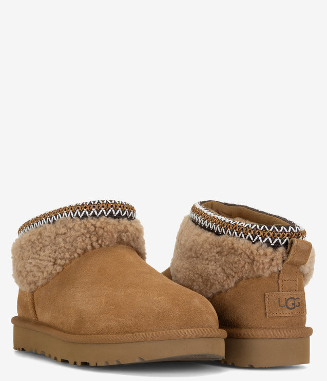 UGG Classic Ultra Mini Maxi Curly - Chestnut