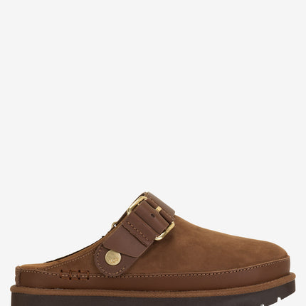 UGG Goldenstar Villa Clog - Dark Chestnut