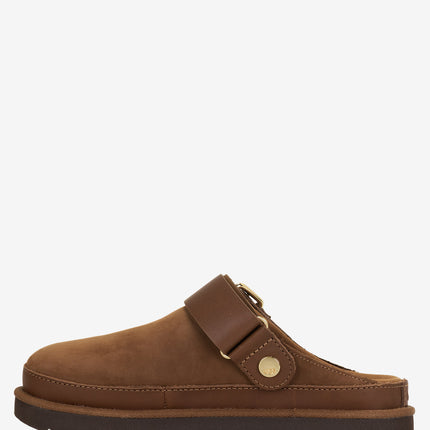 UGG Goldenstar Villa Clog - Dark Chestnut