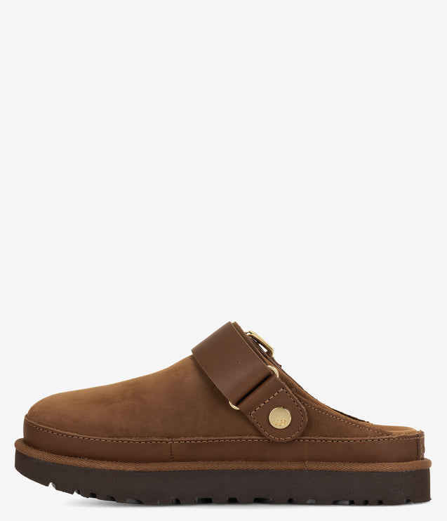 UGG Goldenstar Villa Clog - Dark Chestnut