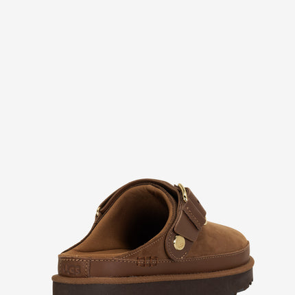 UGG Goldenstar Villa Clog - Dark Chestnut