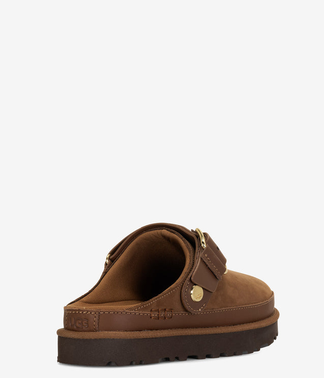 UGG Goldenstar Villa Clog - Dark Chestnut