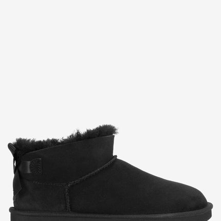 UGG Ultra Mini Bailey Bow - Black