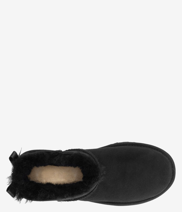 UGG Ultra Mini Bailey Bow - Black