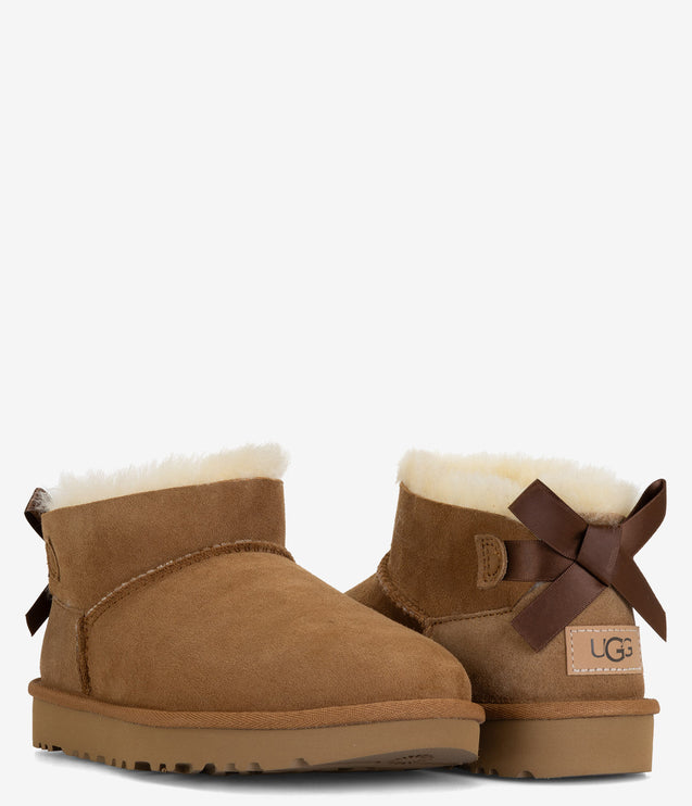 UGG Ultra Mini Bailey Bow - Chestnut