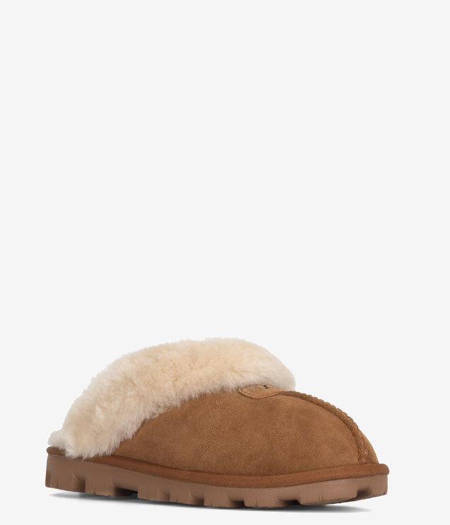 UGG Coquette Sheepskin Slipper - Chestnut