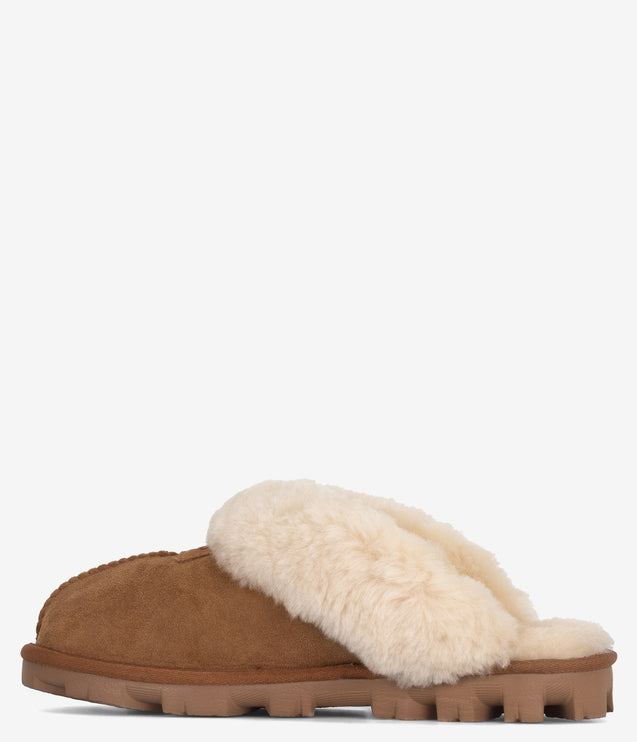 UGG Coquette Sheepskin Slipper - Chestnut