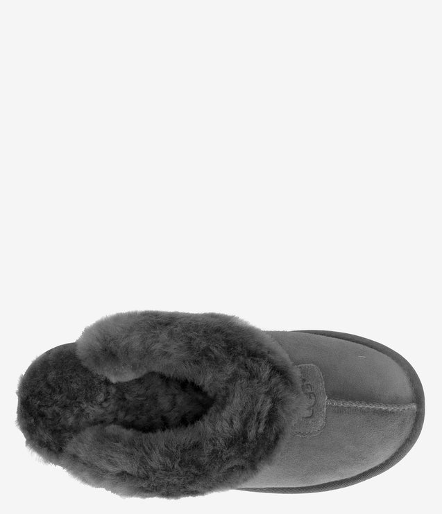 UGG Coquette Sheepskin Slipper - Grey