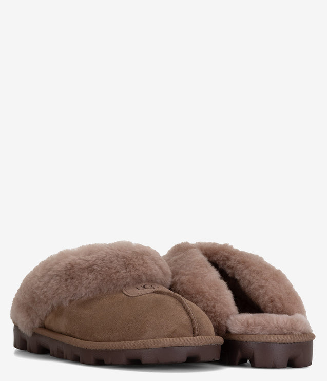 UGG Coquette Sheepskin Slipper - Rocky Oak