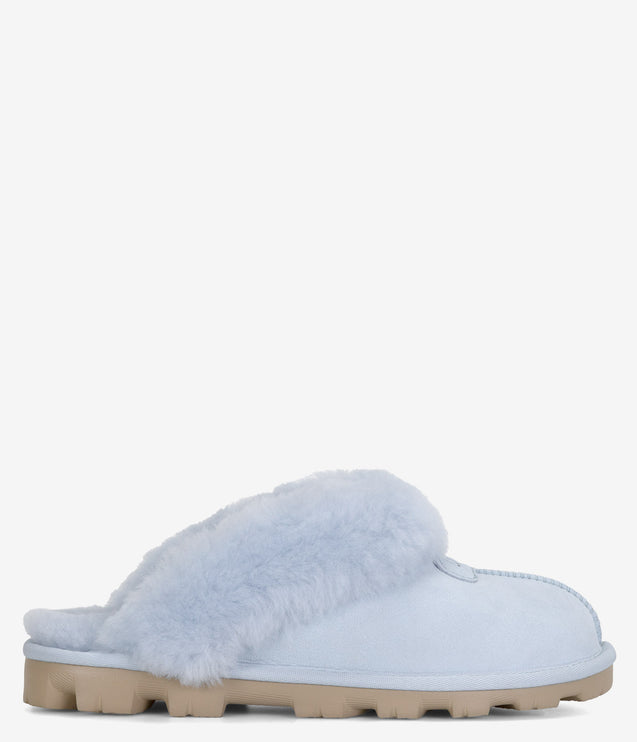 UGG Coquette Sheepskin Slipper - Sky Blue