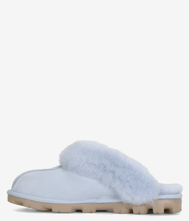 UGG Coquette Sheepskin Slipper - Sky Blue