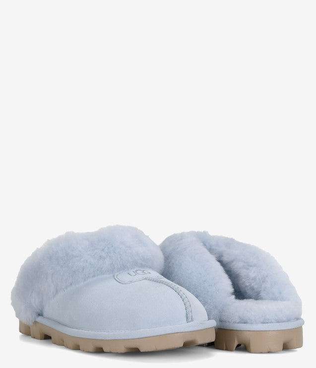 UGG Coquette Sheepskin Slipper - Sky Blue